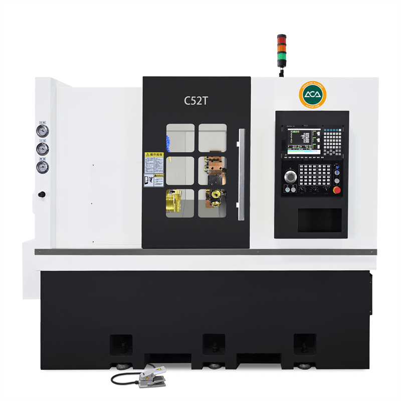 C52T Power Turret with Tailstock Turn-Mill Machining Center (With Y-Axis)