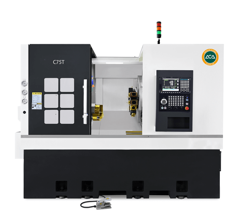 C75T Power Turret with Tailstock Turn-Mill Machining Center (With Y-Axis)