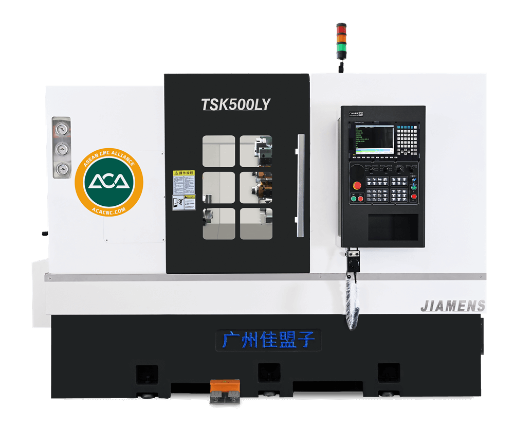 TSK500LY Dual-Spindle Turn-Mill Machining Center(With Y-Axis)